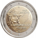 2016 - 550° anniversario della scomparsa di Donatello 2 € in Folder San Marino